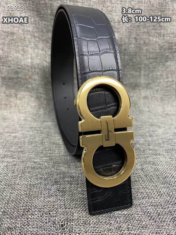 Ferragamo belt 38mmX100-125cm 8L17